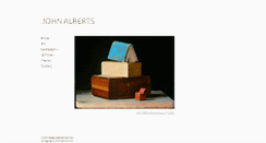 Desktop Screenshot of johnalbertsart.com